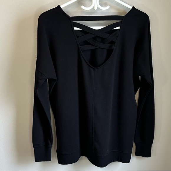 2/$40👟ACX Active Crisscross Back Drop Sweatshirt Womens Size L, 12-14 FIT - Picture 3 of 11